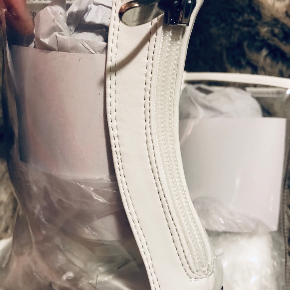 💞CLEARANCE! LAST ONE! Transparent studded heels👠 - Picture 5 of 8